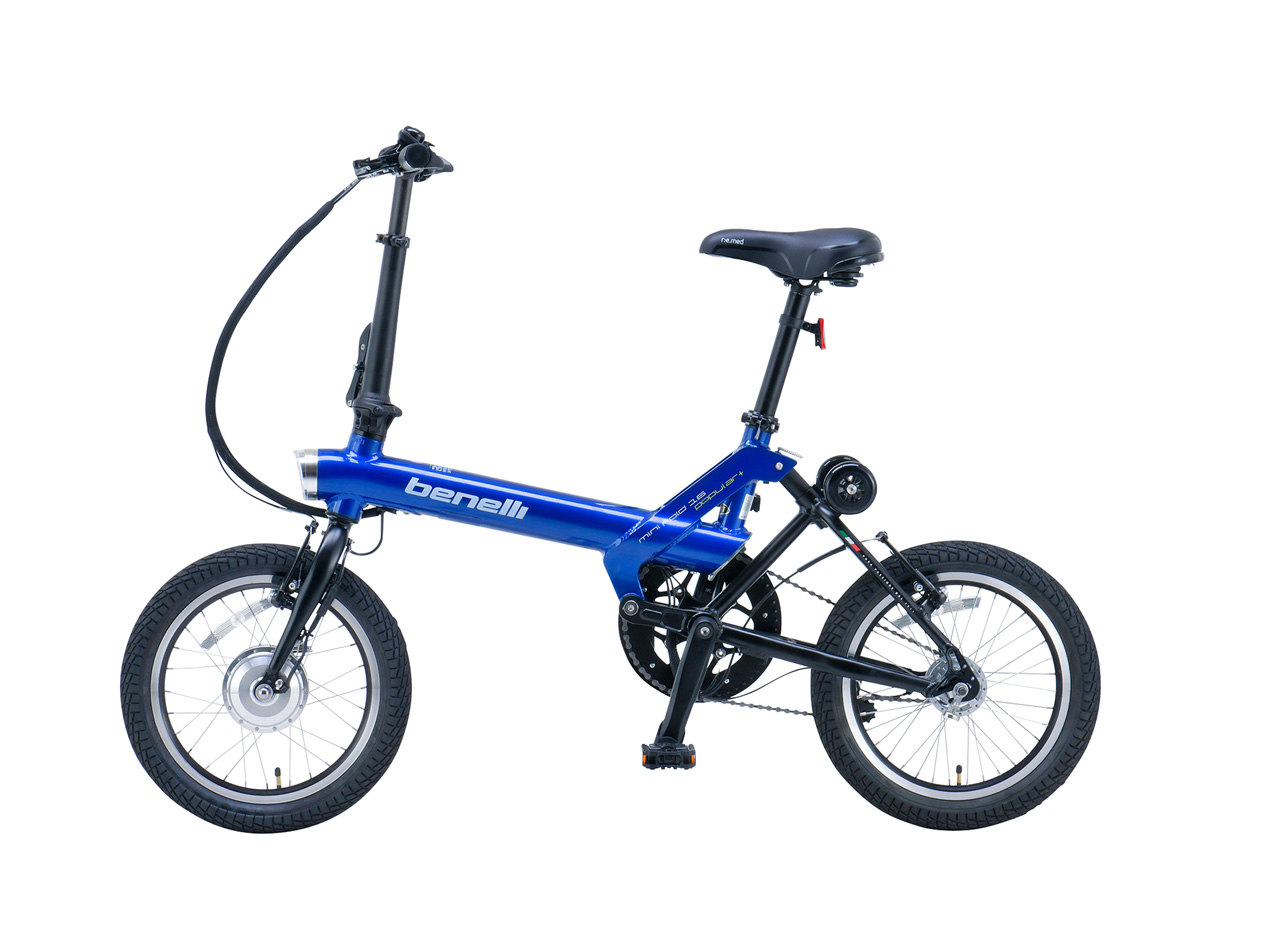mini Fold 16 popular + | ベネリ 電動アシスト自転車